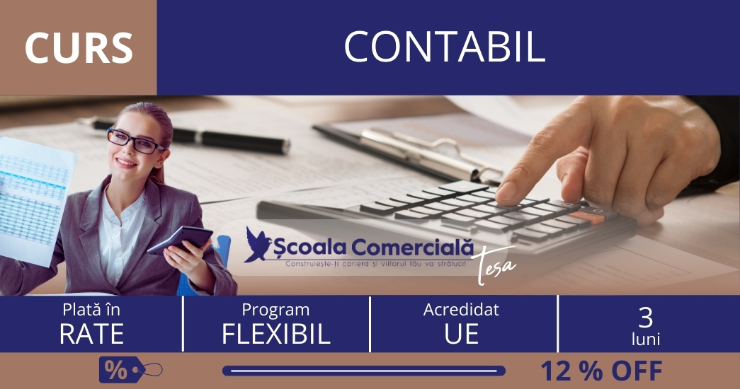 Curs Contabil. 3  rate lunare egale de 365  lei fiecare.